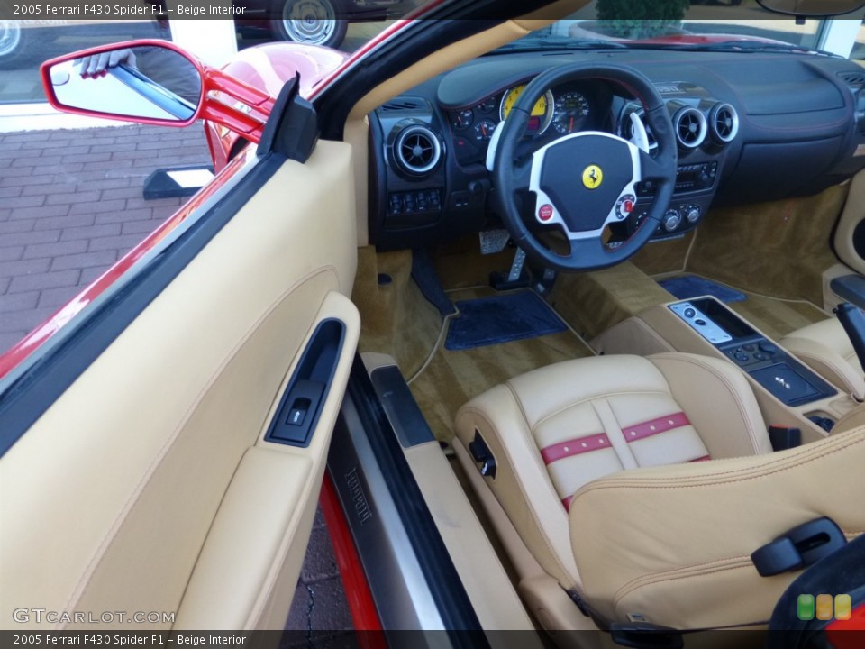 Beige Interior Photo for the 2005 Ferrari F430 Spider F1 #86241101