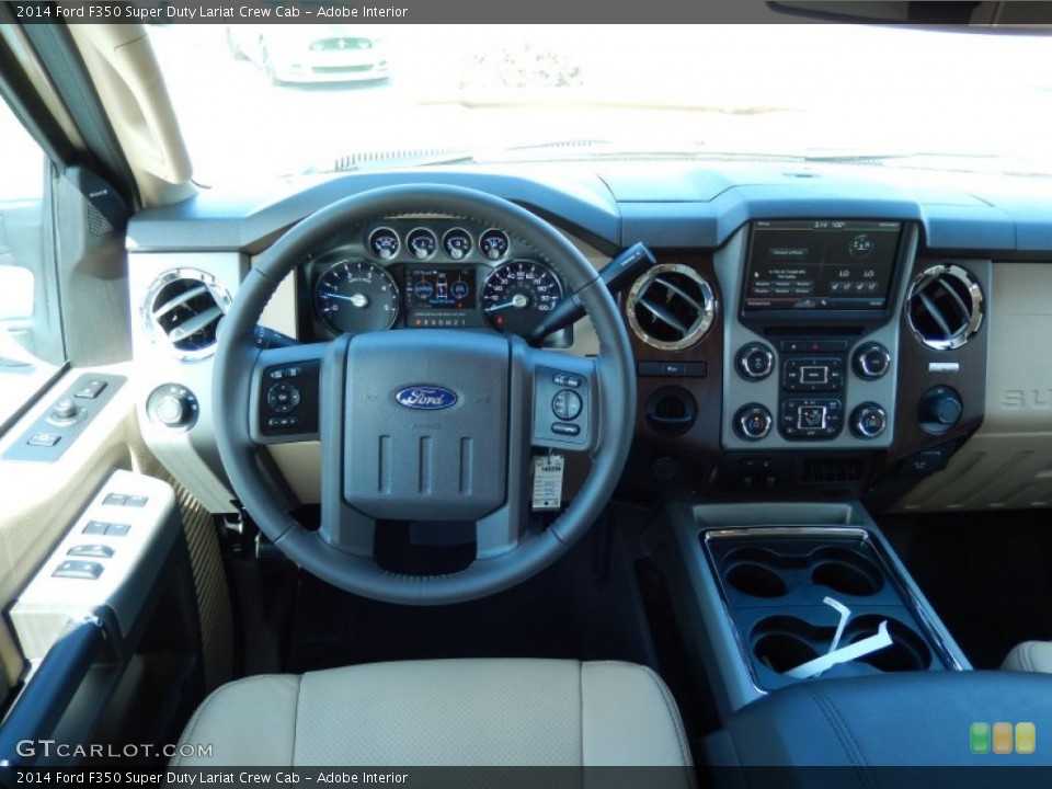 Adobe Interior Dashboard for the 2014 Ford F350 Super Duty Lariat Crew Cab #86241950