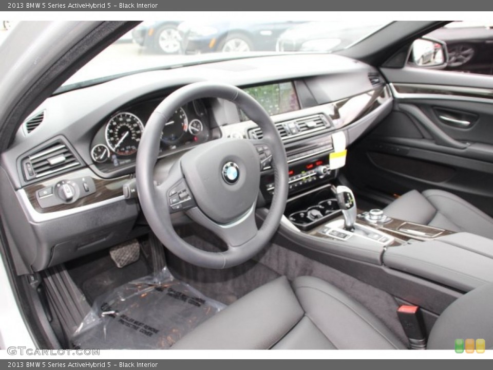 Black Interior Prime Interior for the 2013 BMW 5 Series ActiveHybrid 5 #86242487