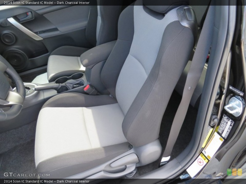 Dark Charcoal Interior Front Seat for the 2014 Scion tC  #86243762