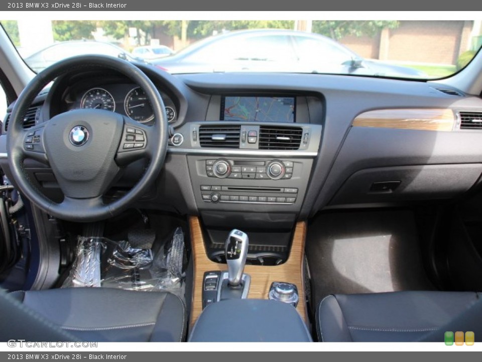 Black Interior Dashboard for the 2013 BMW X3 xDrive 28i #86244503