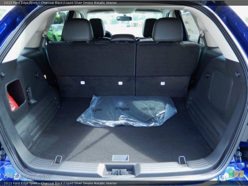 Charcoal Black/Liquid Silver Smoke Metallic Interior Trunk for the 2013 Ford Edge Sport #86244592