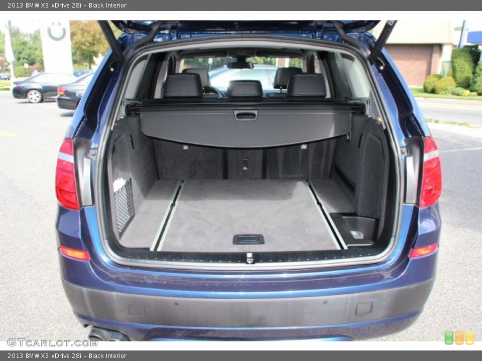 Black Interior Trunk for the 2013 BMW X3 xDrive 28i #86244653
