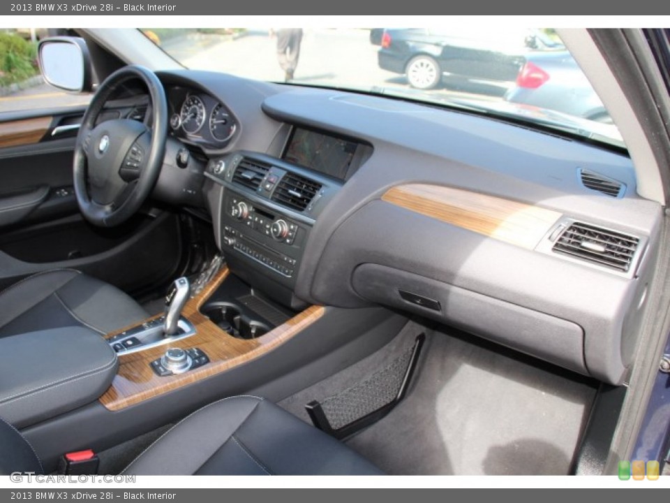 Black Interior Dashboard for the 2013 BMW X3 xDrive 28i #86244743
