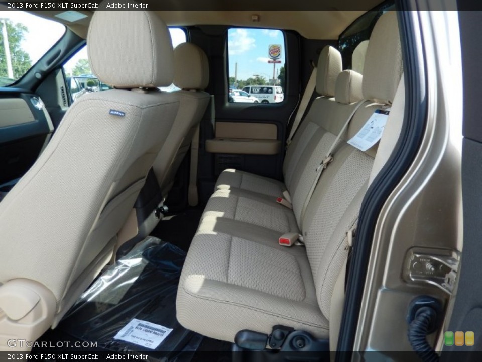 Adobe Interior Rear Seat for the 2013 Ford F150 XLT SuperCab #86244899