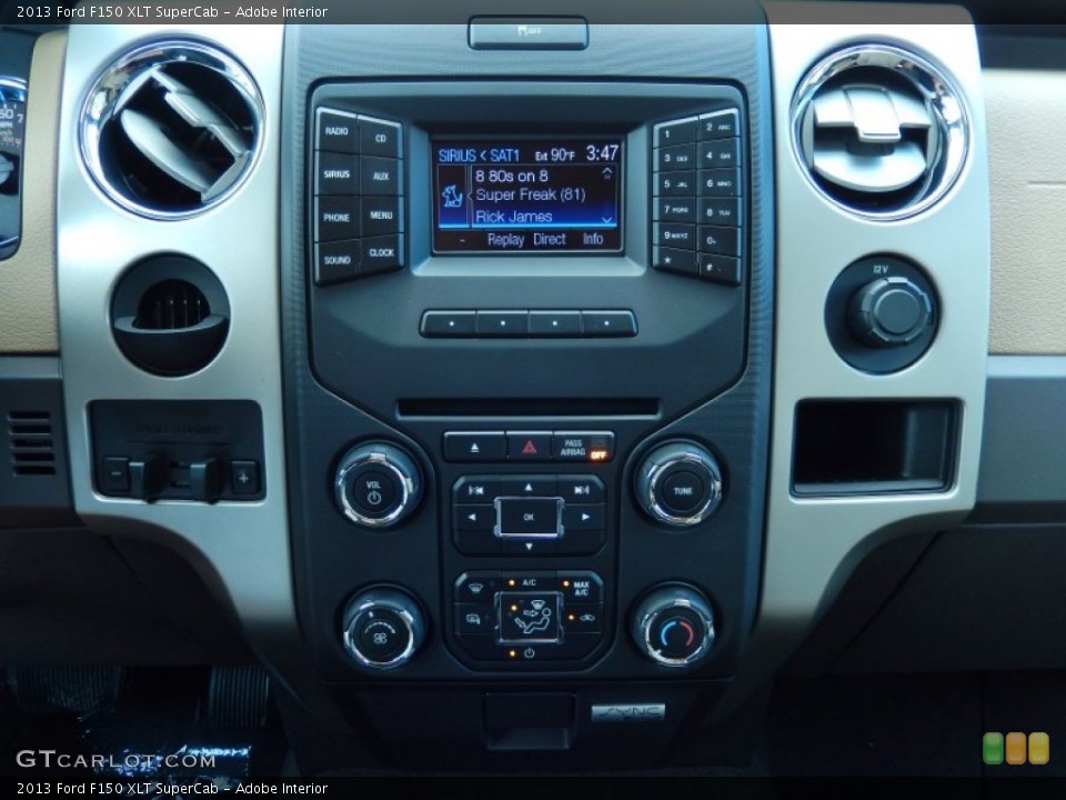 Adobe Interior Controls for the 2013 Ford F150 XLT SuperCab #86244965