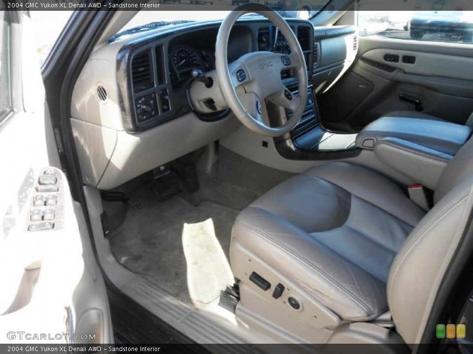 Sandstone Interior Prime Interior for the 2004 GMC Yukon XL Denali AWD #86245986