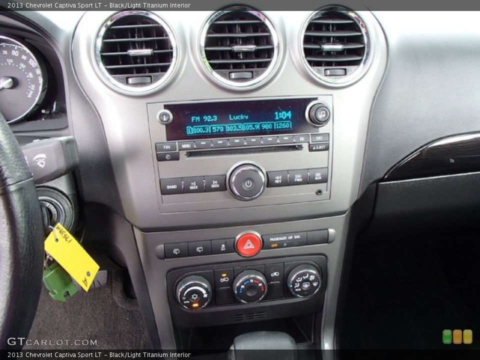 Black/Light Titanium Interior Controls for the 2013 Chevrolet Captiva Sport LT #86246827