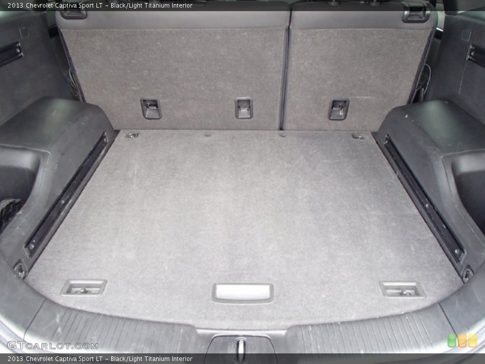 Black/Light Titanium Interior Trunk for the 2013 Chevrolet Captiva Sport LT #86247005