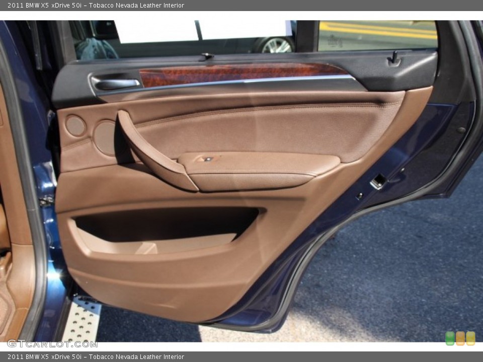 Tobacco Nevada Leather Interior Door Panel for the 2011 BMW X5 xDrive 50i #86247623