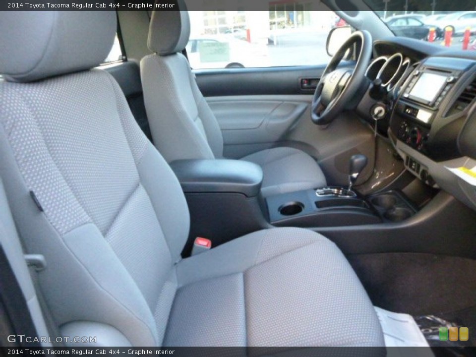Graphite Interior Photo for the 2014 Toyota Tacoma Regular Cab 4x4 #86252075