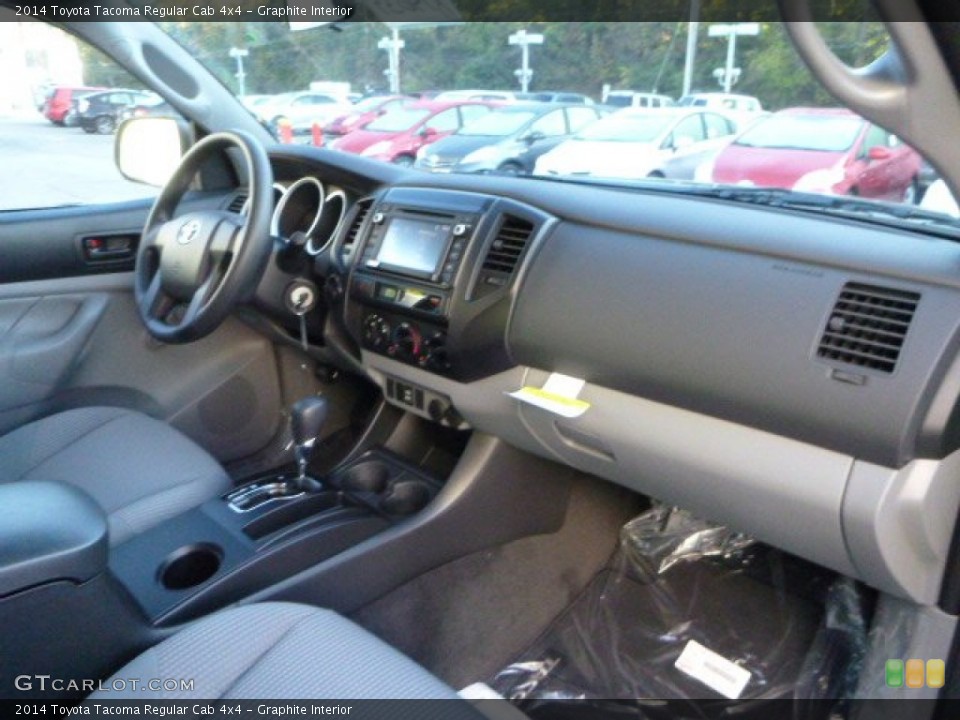 Graphite Interior Dashboard for the 2014 Toyota Tacoma Regular Cab 4x4 #86252087