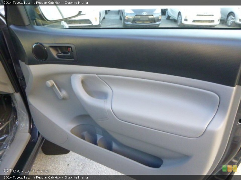 Graphite Interior Door Panel for the 2014 Toyota Tacoma Regular Cab 4x4 #86252105