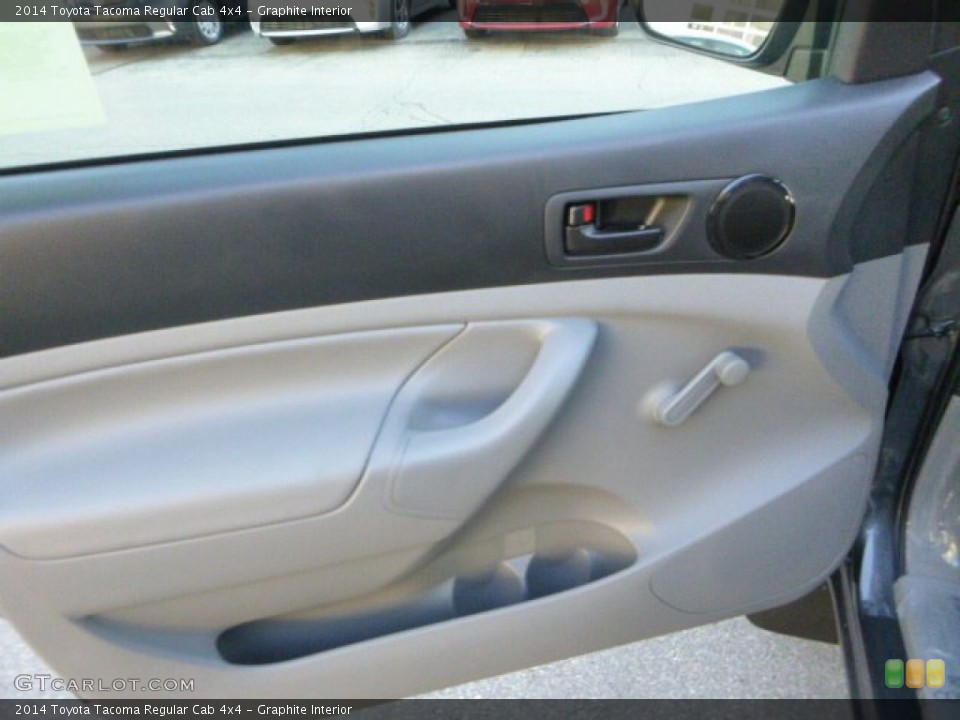 Graphite Interior Door Panel for the 2014 Toyota Tacoma Regular Cab 4x4 #86252153