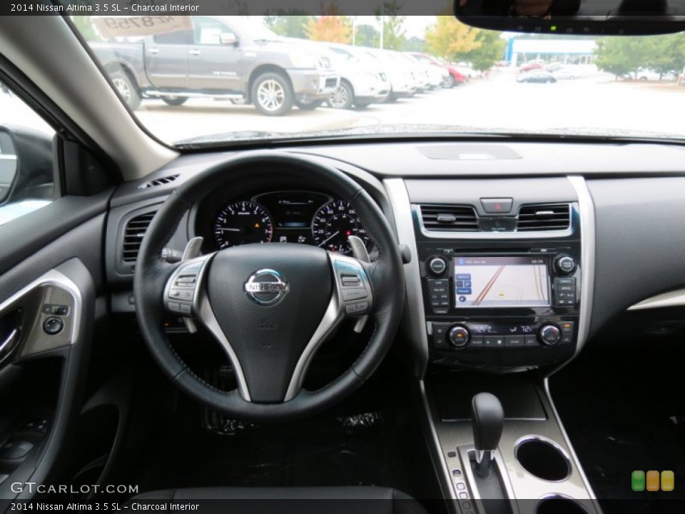 Charcoal Interior Dashboard for the 2014 Nissan Altima 3.5 SL #86253869