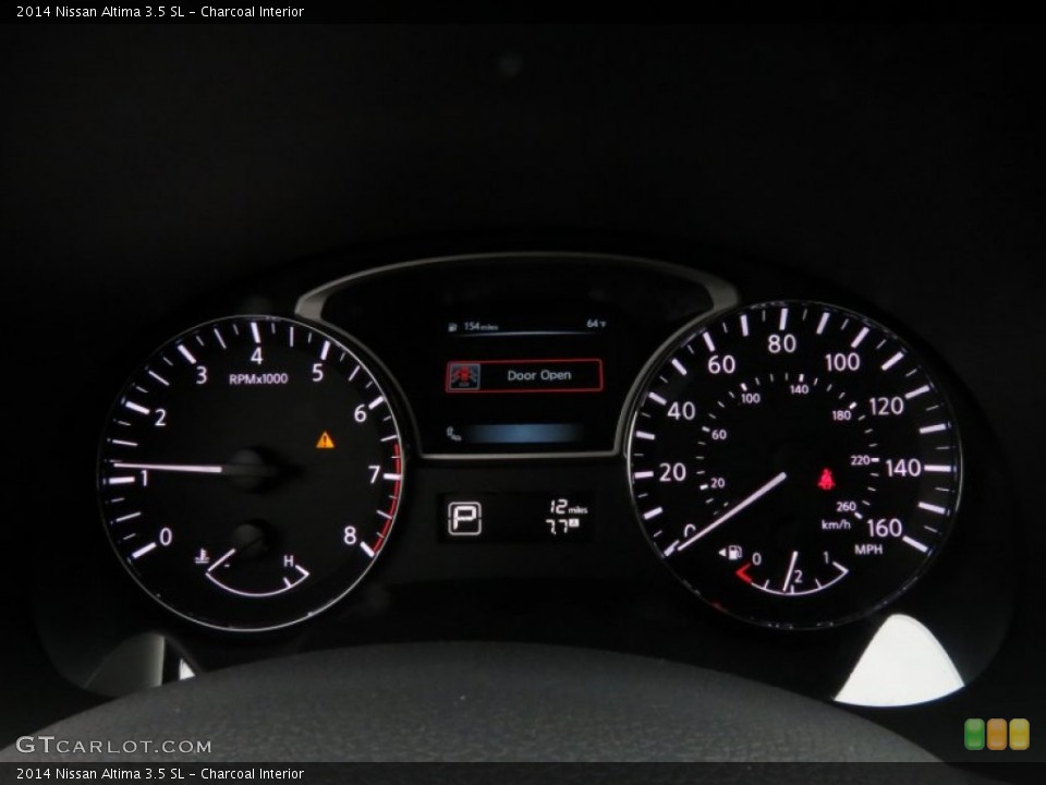 Charcoal Interior Gauges for the 2014 Nissan Altima 3.5 SL #86253902