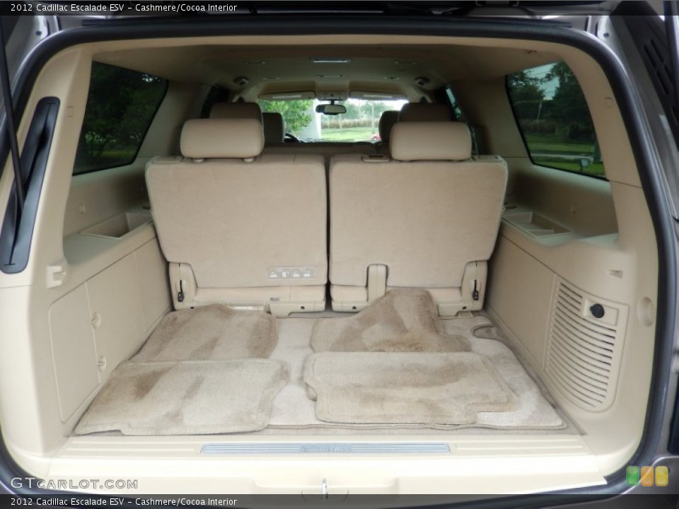 Cashmere/Cocoa Interior Trunk for the 2012 Cadillac Escalade ESV #86254919