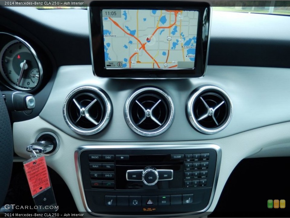 Ash Interior Navigation for the 2014 Mercedes-Benz CLA 250 #86257424