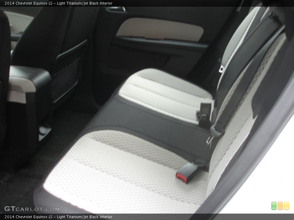 Light Titanium/Jet Black Interior Rear Seat for the 2014 Chevrolet Equinox LS #86258417