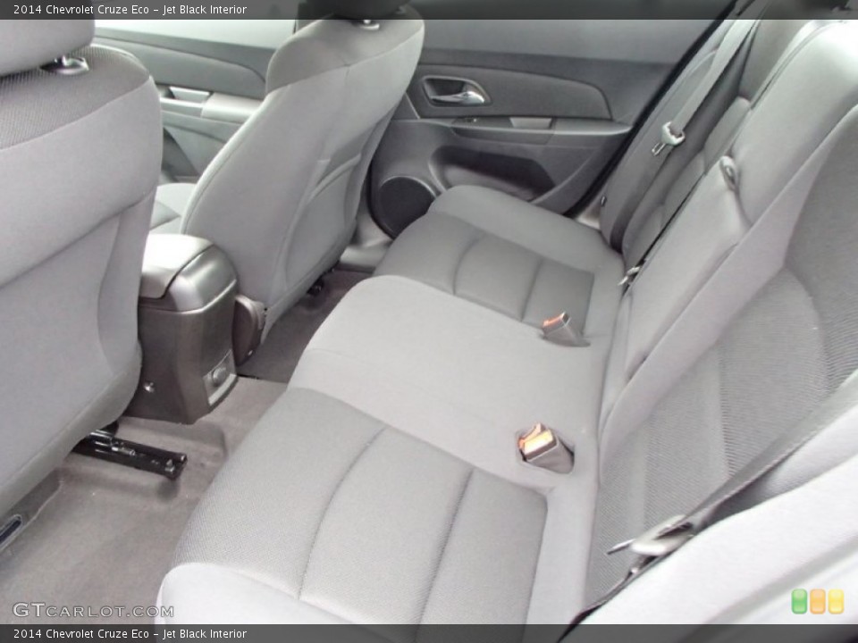 Jet Black Interior Rear Seat for the 2014 Chevrolet Cruze Eco #86259116
