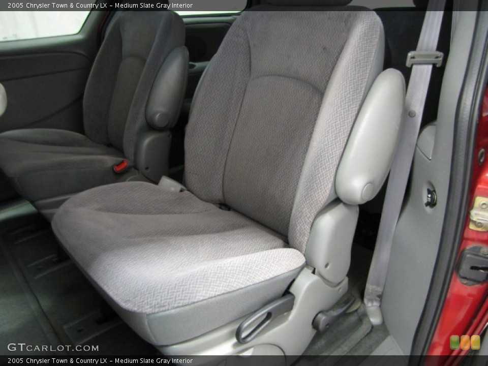 Medium Slate Gray Interior Rear Seat for the 2005 Chrysler Town & Country LX #86268446
