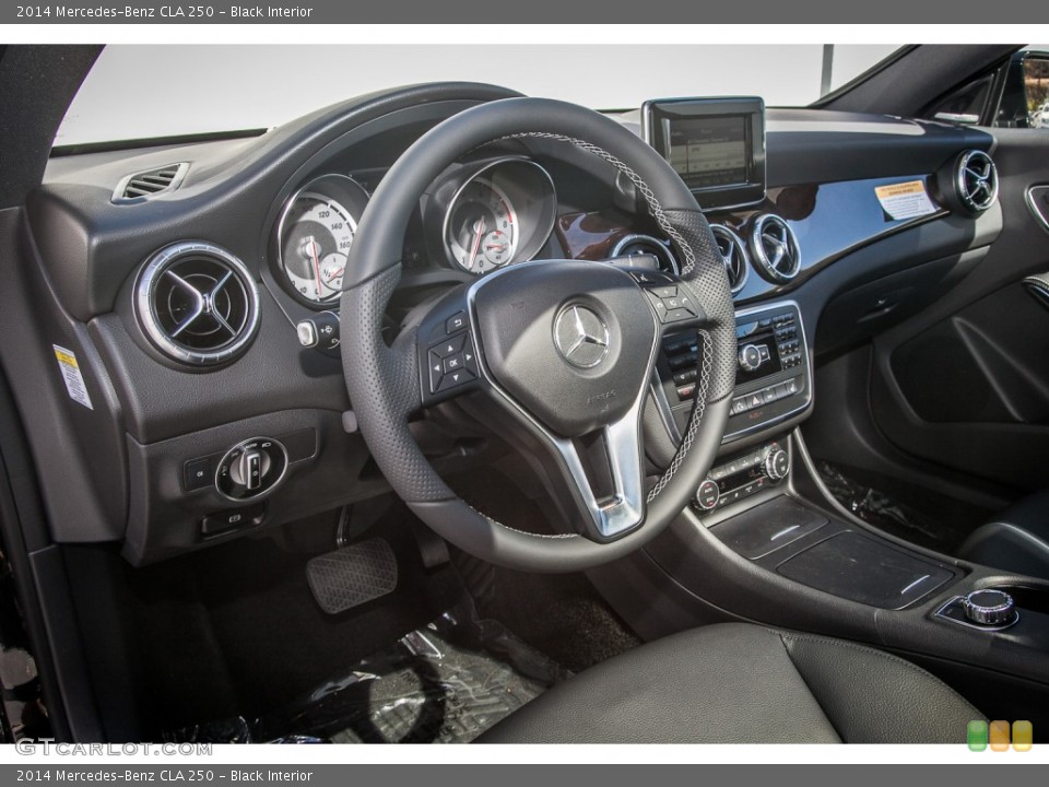 Black Interior Photo for the 2014 Mercedes-Benz CLA 250 #86268932