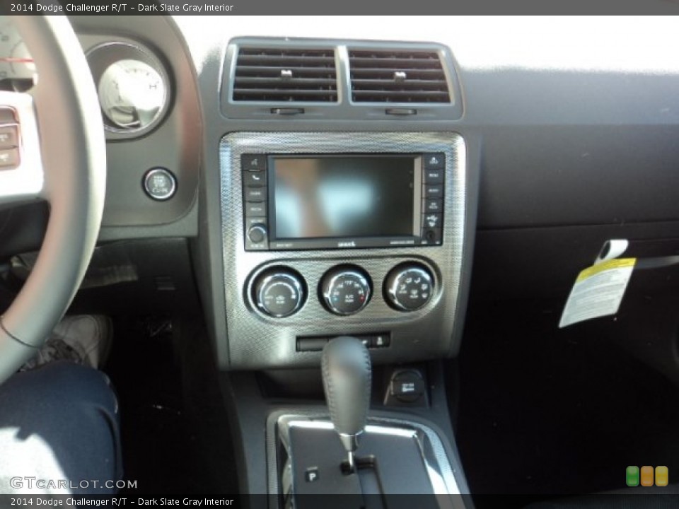Dark Slate Gray Interior Controls for the 2014 Dodge Challenger R/T #86269433