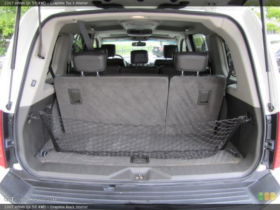 Graphite Black Interior Trunk for the 2007 Infiniti QX 56 4WD #86270243