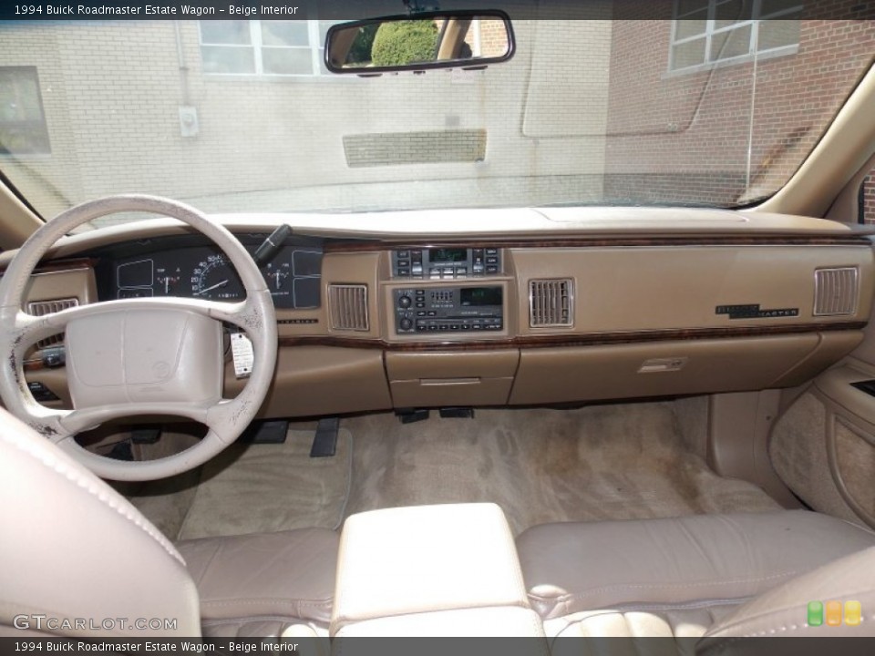 Beige Interior Dashboard for the 1994 Buick Roadmaster Estate Wagon #86270873