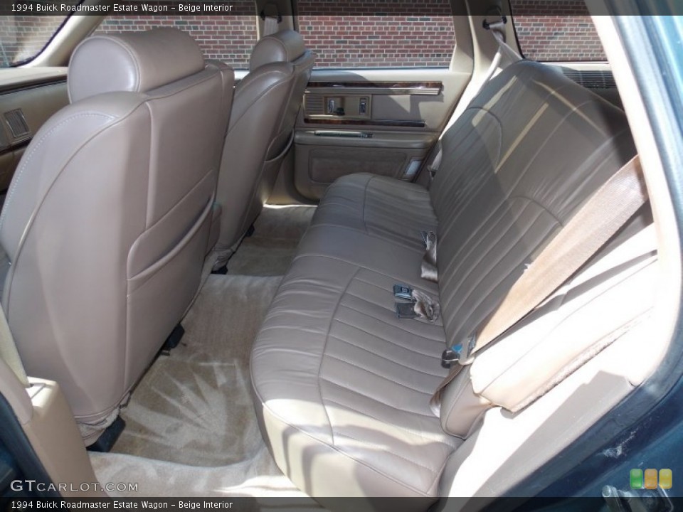 Beige Interior Rear Seat for the 1994 Buick Roadmaster Estate Wagon #86270948