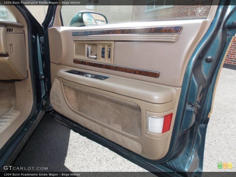 Beige Interior Door Panel for the 1994 Buick Roadmaster Estate Wagon #86270978