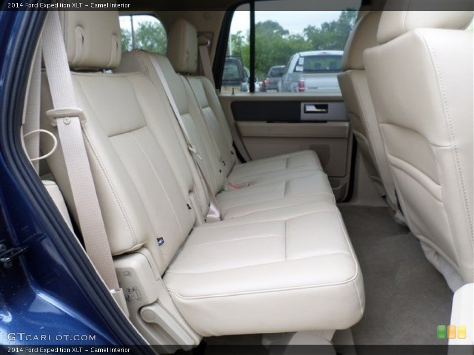 Camel Interior Rear Seat for the 2014 Ford Expedition XLT #86271346