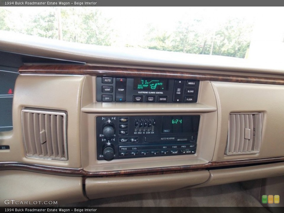 Beige Interior Controls for the 1994 Buick Roadmaster Estate Wagon #86271488