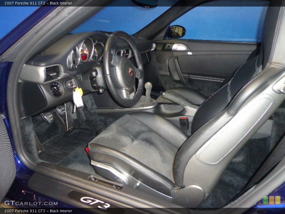 Black Interior Photo for the 2007 Porsche 911 GT3 #86271905