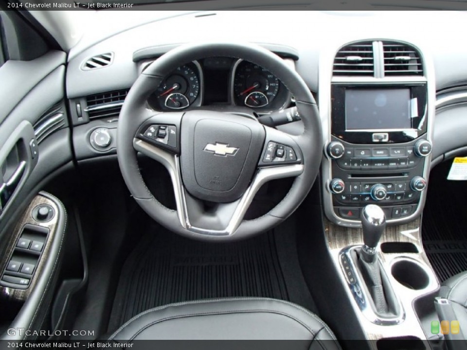 Jet Black Interior Dashboard for the 2014 Chevrolet Malibu LT #86272892