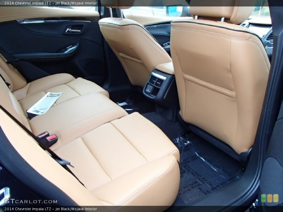 Jet Black/Mojave Interior Rear Seat for the 2014 Chevrolet Impala LTZ #86273255