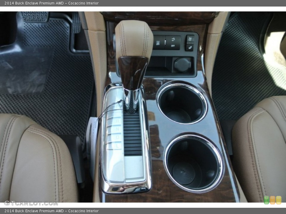 Cocaccino Interior Transmission for the 2014 Buick Enclave Premium AWD #86273544
