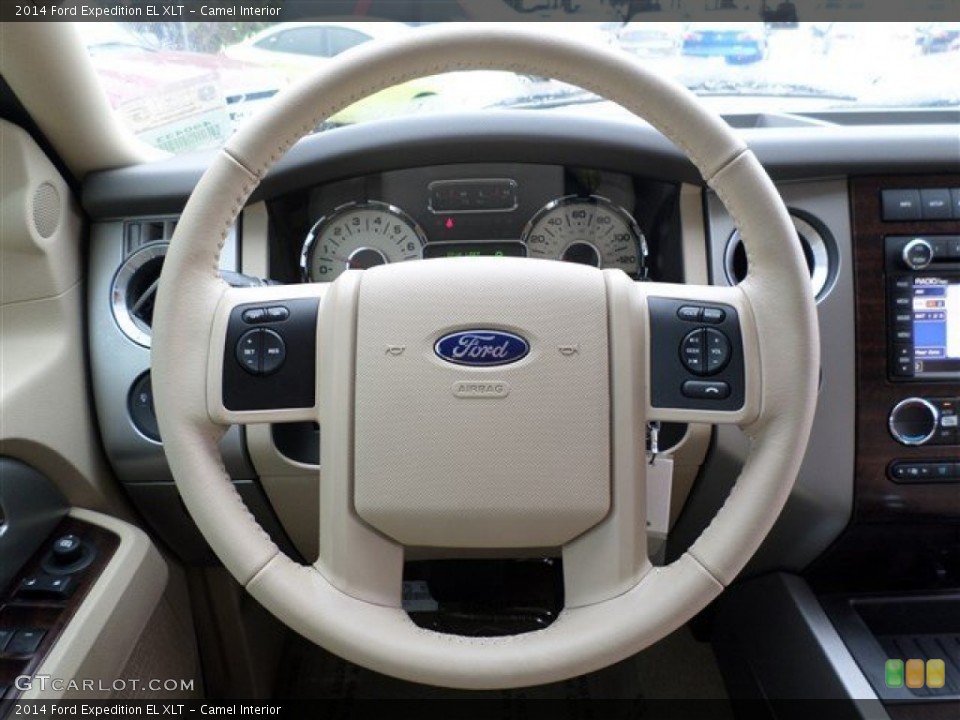 Camel Interior Steering Wheel for the 2014 Ford Expedition EL XLT #86274419