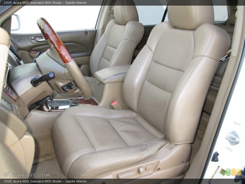 Saddle Interior Front Seat for the 2005 Acura MDX  #86276489
