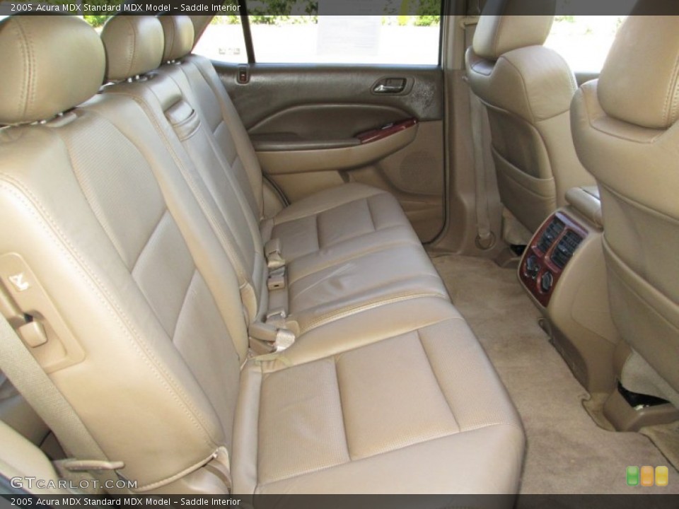 Saddle Interior Rear Seat for the 2005 Acura MDX  #86276591