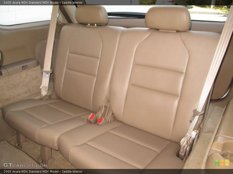 Saddle Interior Rear Seat for the 2005 Acura MDX  #86276609