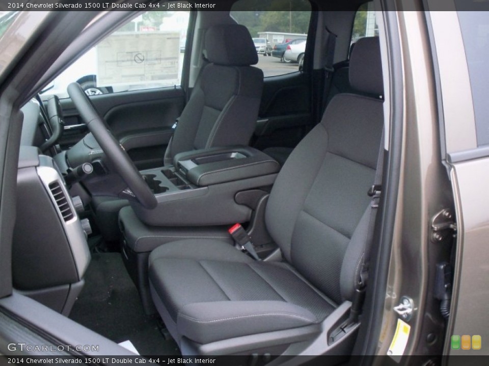 Jet Black Interior Front Seat for the 2014 Chevrolet Silverado 1500 LT Double Cab 4x4 #86279069