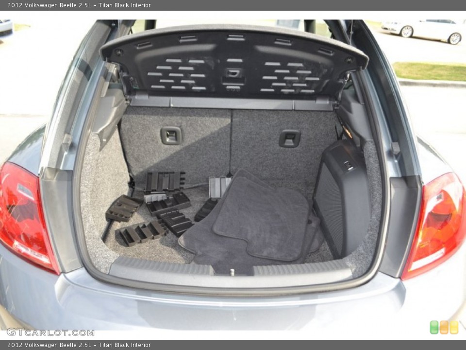 Titan Black Interior Trunk for the 2012 Volkswagen Beetle 2.5L #86282161