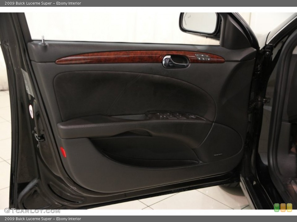Ebony Interior Door Panel for the 2009 Buick Lucerne Super #86285032