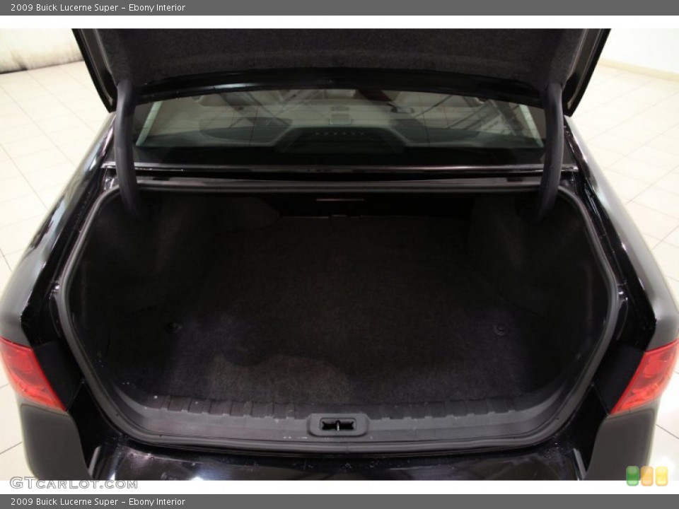 Ebony Interior Trunk for the 2009 Buick Lucerne Super #86285316