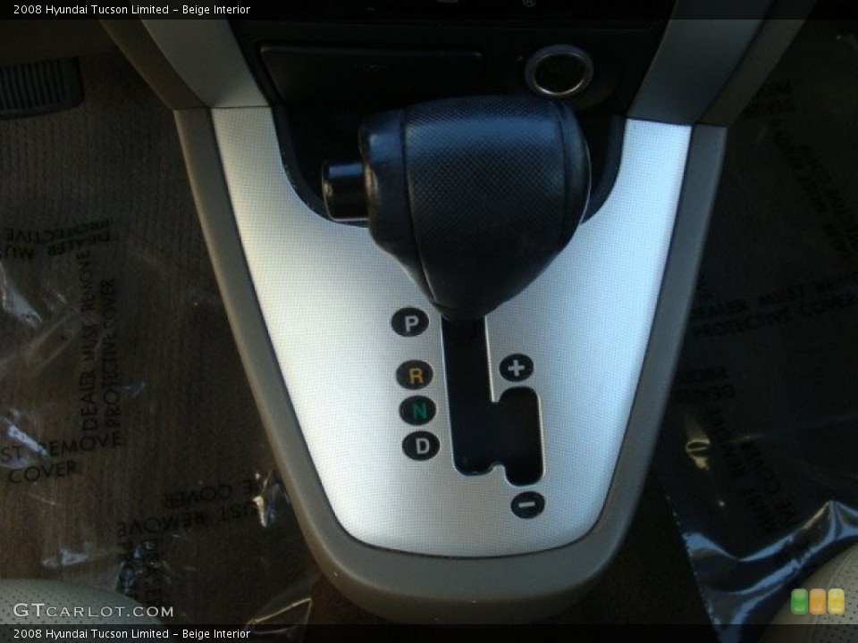 Beige Interior Transmission for the 2008 Hyundai Tucson Limited #86295375