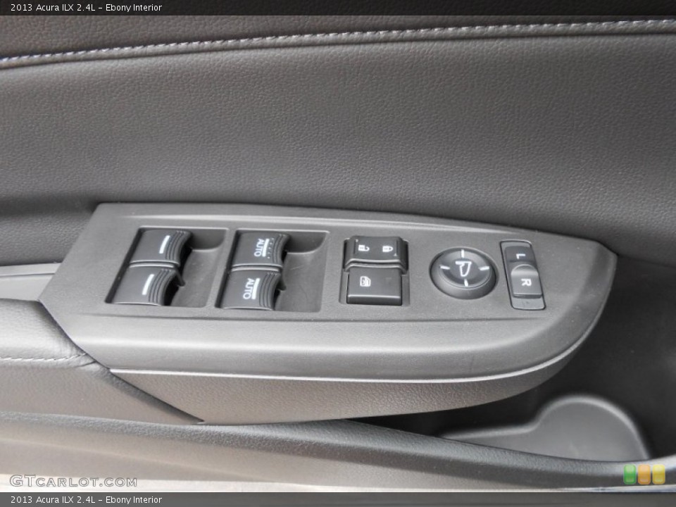 Ebony Interior Controls for the 2013 Acura ILX 2.4L #86296428