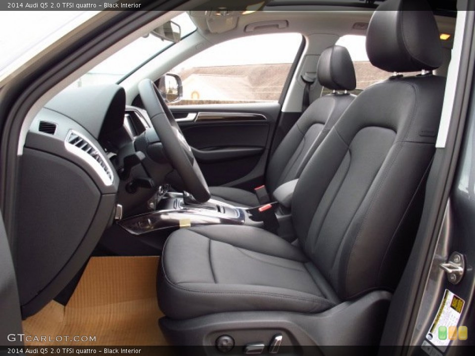 Black Interior Front Seat for the 2014 Audi Q5 2.0 TFSI quattro #86297031