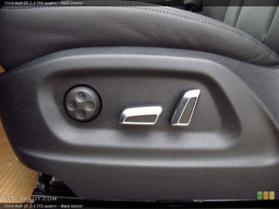 Black Interior Controls for the 2014 Audi Q5 2.0 TFSI quattro #86297271