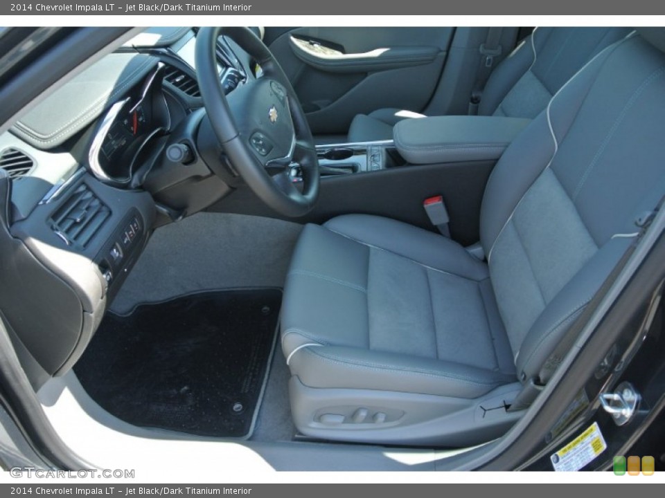 Jet Black/Dark Titanium Interior Front Seat for the 2014 Chevrolet Impala LT #86300553
